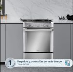 COCINA A GAS MABE CMP6060FX1 4 HORNILLAS - Image 2