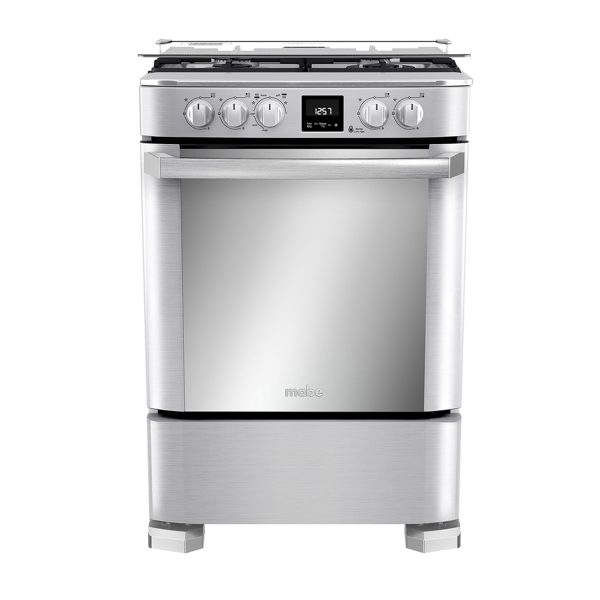 COCINA GAS 60 CM MABE INX CMP6085FX1 4 HORNILLAS