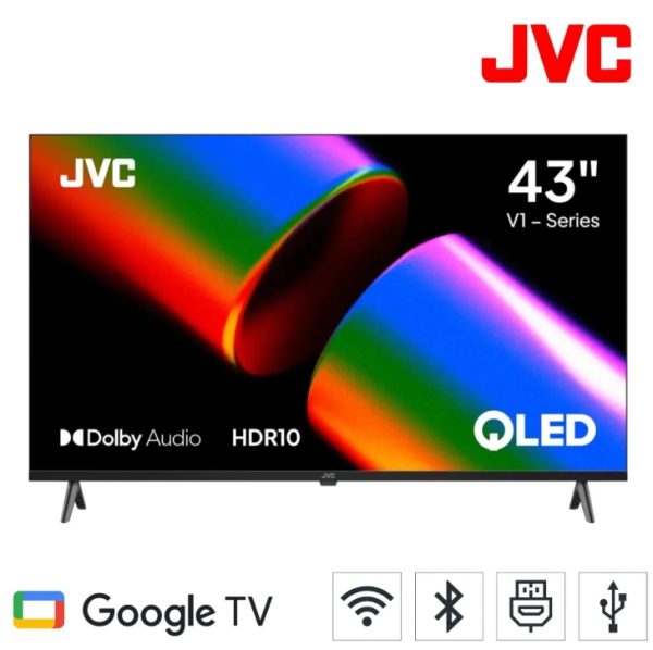 TELEVISOR JVC QLED 43p 43KM4584N